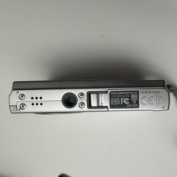 Casio EXILIM EX-ZS5 14.1 MP Digital Camera w/ Case Battery Card Charger - TESTED - Picture 5 of 11